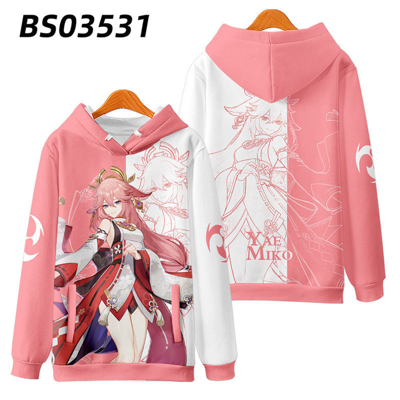 Winter Clothing Game - ร้อนเกม Genshin Impact Yae Miko 3D