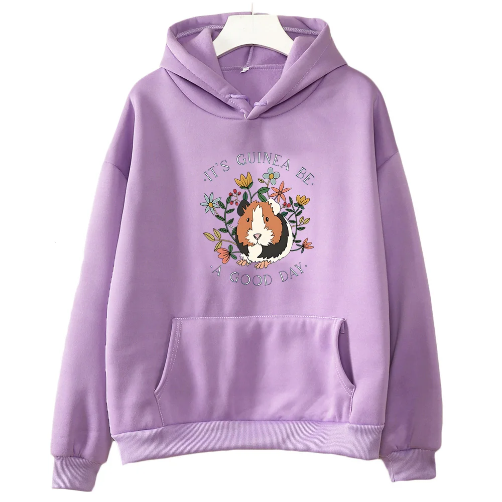 Winter Clothing Drawing - เสื้อมีฮู้ดลายกูกชีหมูกินีน่ารักเสื้อผ้าที่สวยงามสำหรับผู้หญิง/ผู้ชายเสื้อฟลีซกันหนาวฤดูใบไม้ร่วงฤดูหนาวลำลองเสื้อแขนยาว
