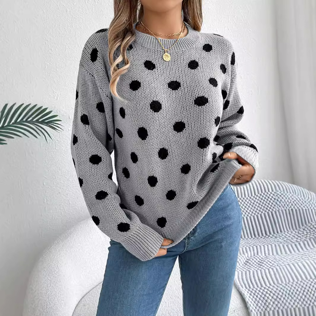 Winter Clothing H&M - เสื้อสเวตเตอร์ผู้หญิง คอลเลคชั่นฤดูใบไม้ร่วง-ฤดูหนาว ปี 2026 เสื้อถักไหมพรมแบบเรียบง่าย สไตล์ลำลอง