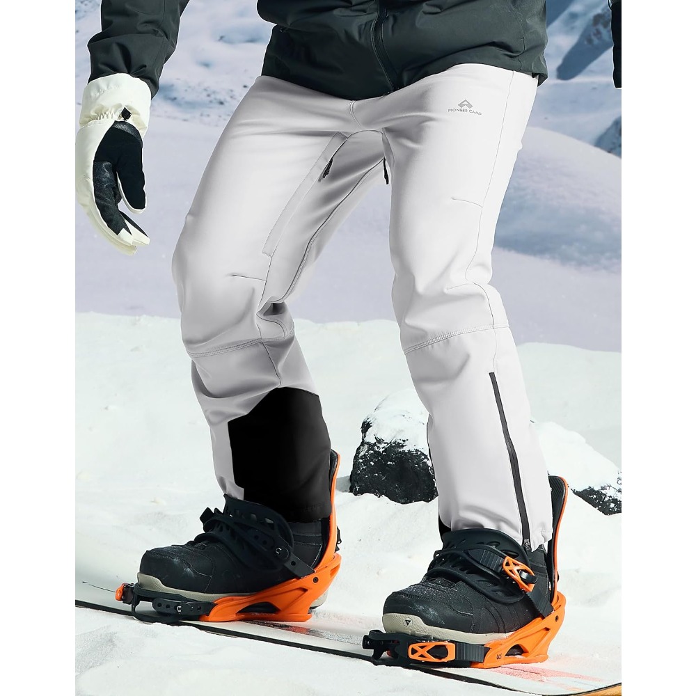 Ski Pants Waterproof - กางเกงสกีสำหรับผู้ชาย Pioneer Camp กันน้ำ บุขนแกะ ซับในนุ่ม