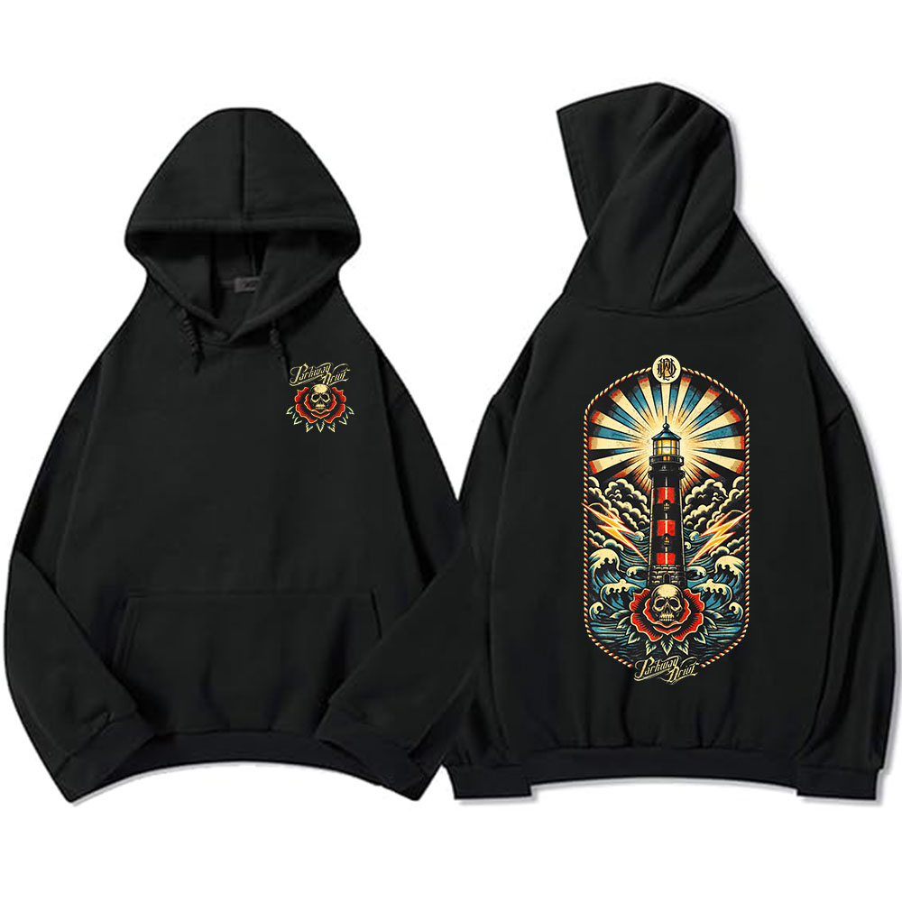 Winter Clothing Drive - เสื้อฮู้ด Skeleton Lighthouse สไตล์ Parkway Drive