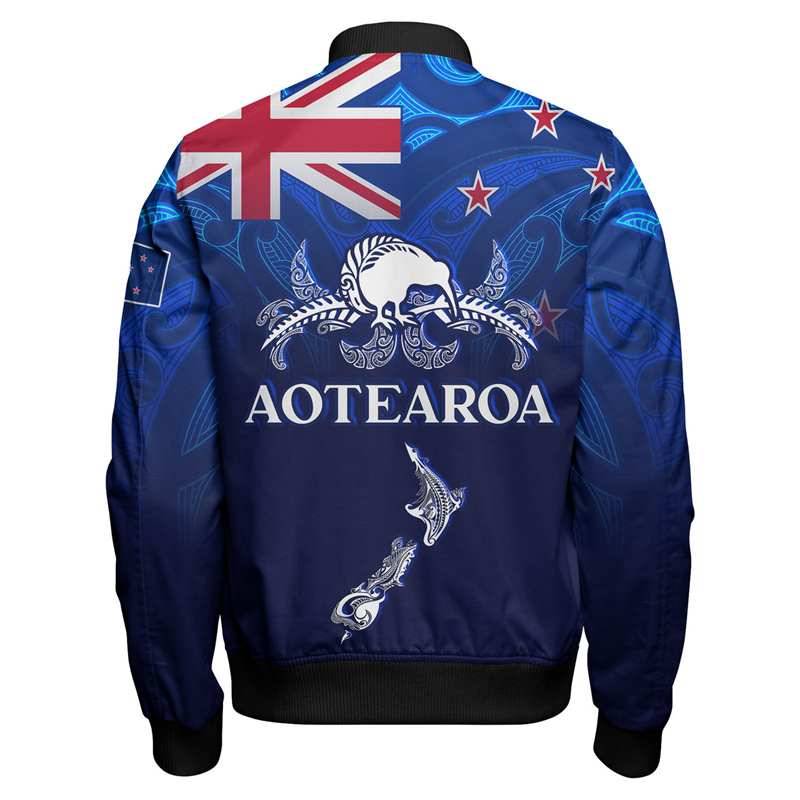 Winter Clothing Nz - เสื้อแจ็กเก็ตมีลายพิมพ์ลาย3D วินเทจสไตล์มาใหม่เสื้อลายธงชาติประเทศเมารีเสื้อแจ็คเก็ตลายกราฟิกสไตล์ชนเผ่า NZ สำหรับฤดูใบไม้ร่วง