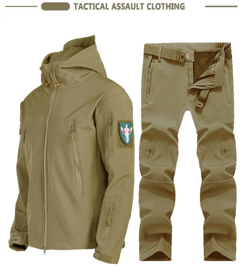 เสื้อแจ็คเก็ตแทคติคอลแบบซอฟต์เ - Windproof Jacket Softshell บทวิจารณ์และราคา