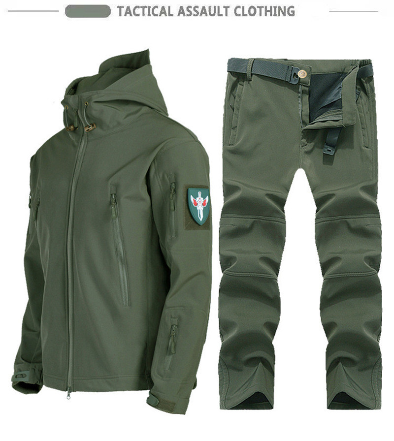 เสื้อแจ็คเก็ตแทคติคอลแบบซอฟต์เ - Windproof Jacket Softshell บทวิจารณ์และราคา