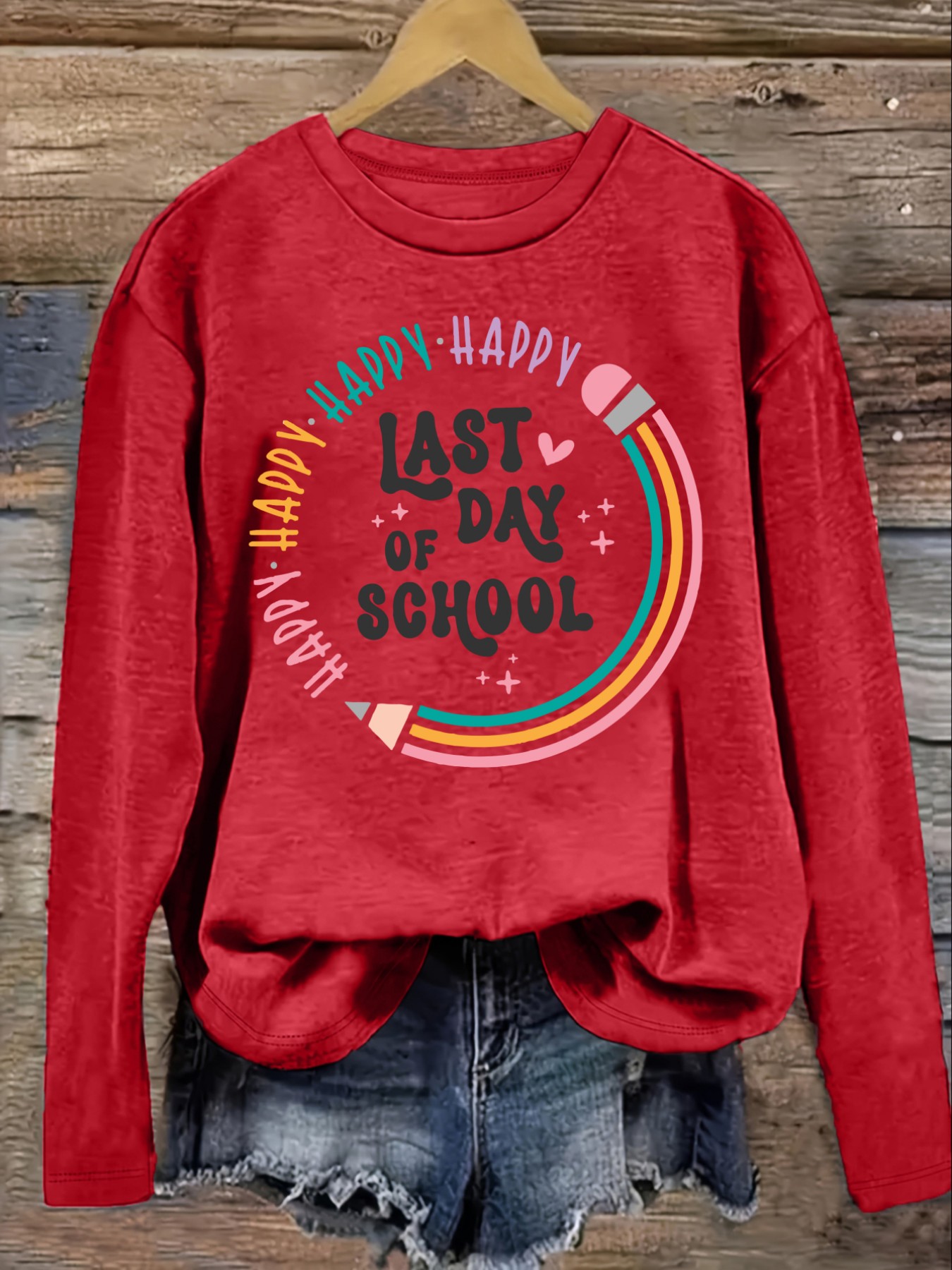 เสื้อยืดแขนยาวคอกลมลำลองสำหรับ - Winter Clothing Usa บทวิจารณ์และราคา