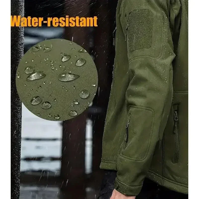 5XL 6XL Russion Camouflageยุทธ - Windproof Jacket Softshell บทวิจารณ์และราคา