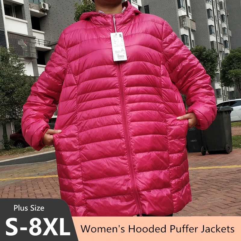 PLUS ขนาด 5XL 6XL 7XL ผู้หญิง  - Winter Clothing Deals บทวิจารณ์และราคา