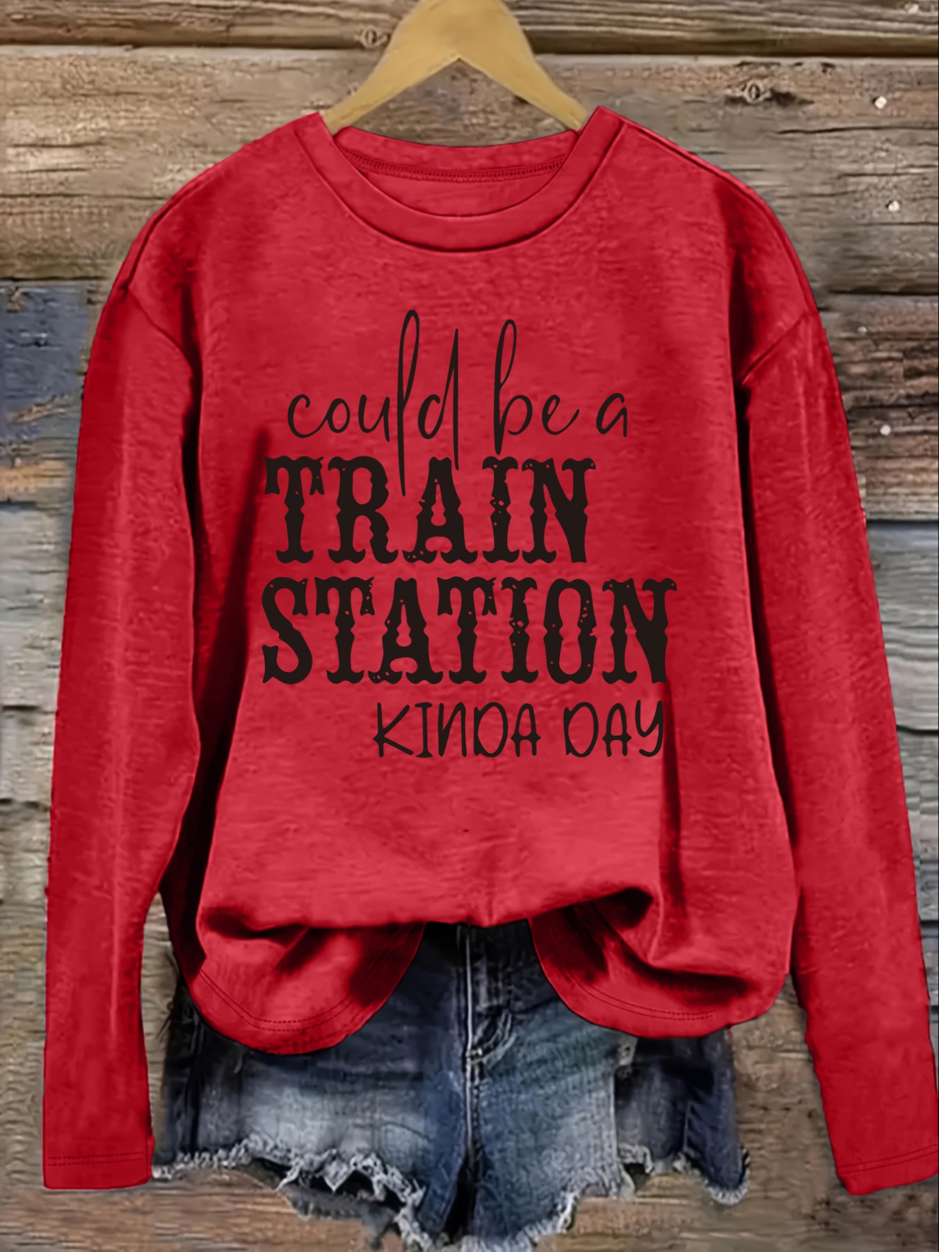 เสื้อยืดแขนยาวคอกลมสำหรับผู้หญ - Winter Clothing Usa บทวิจารณ์และราคา