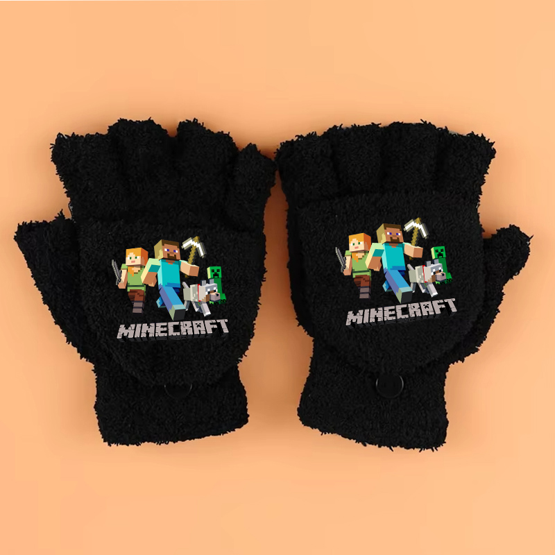ถุงมือพิมพ์ลายธีมเกมใหม่ Minec - Winter Clothing Game บทวิจารณ์และราคา