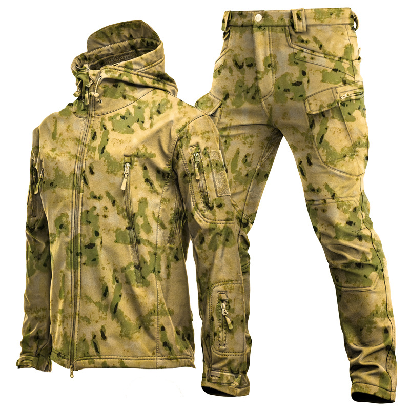 ชุดกันลมและระบายอากาศลายพรางสำ - Windproof Jacket Softshell บทวิจารณ์และราคา