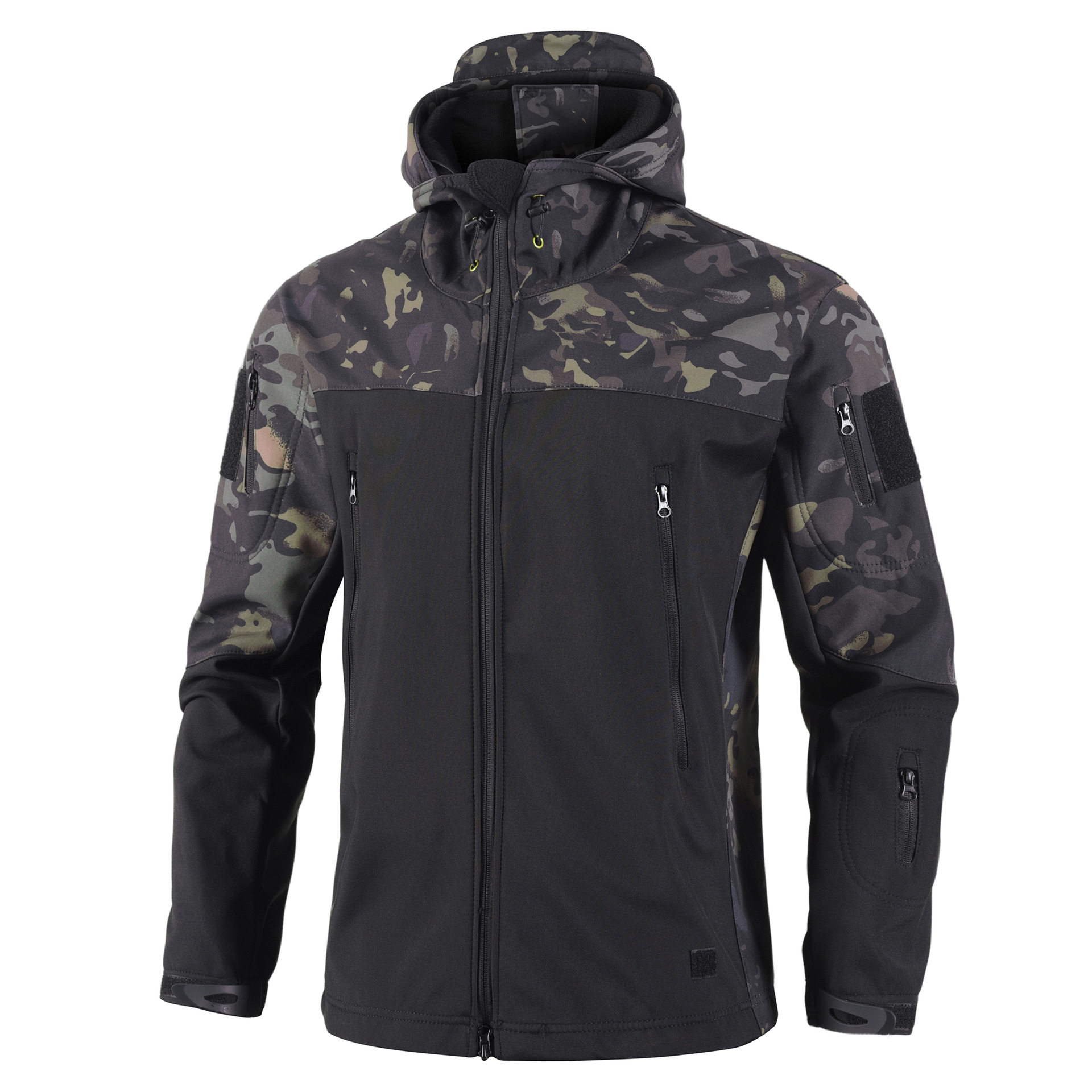 เสื้อแจ็คเก็ตซอฟต์เชลล์ลายพราง - Windproof Jacket Softshell บทวิจารณ์และราคา