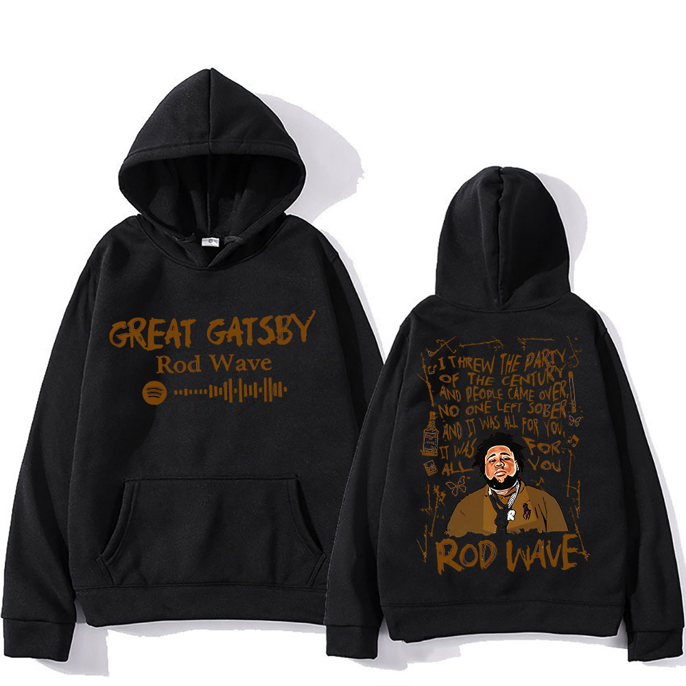 Rod Wave การพิมพ์กราฟิก Hooded - Winter Clothing Drawing บทวิจารณ์และราคา