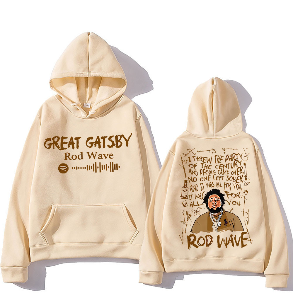 Rod Wave การพิมพ์กราฟิก Hooded - Winter Clothing Drawing บทวิจารณ์และราคา
