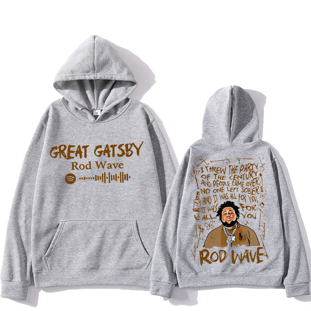 Rod Wave การพิมพ์กราฟิก Hooded - Winter Clothing Drawing บทวิจารณ์และราคา