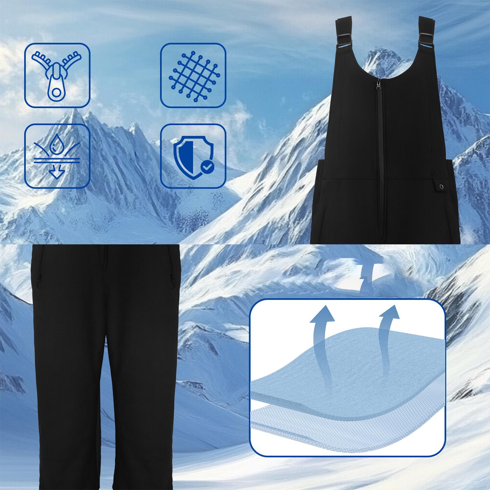 ชุดสกีสำหรับผู้หญิง กางเกงกันล - Ski Pants Waterproof บทวิจารณ์และราคา