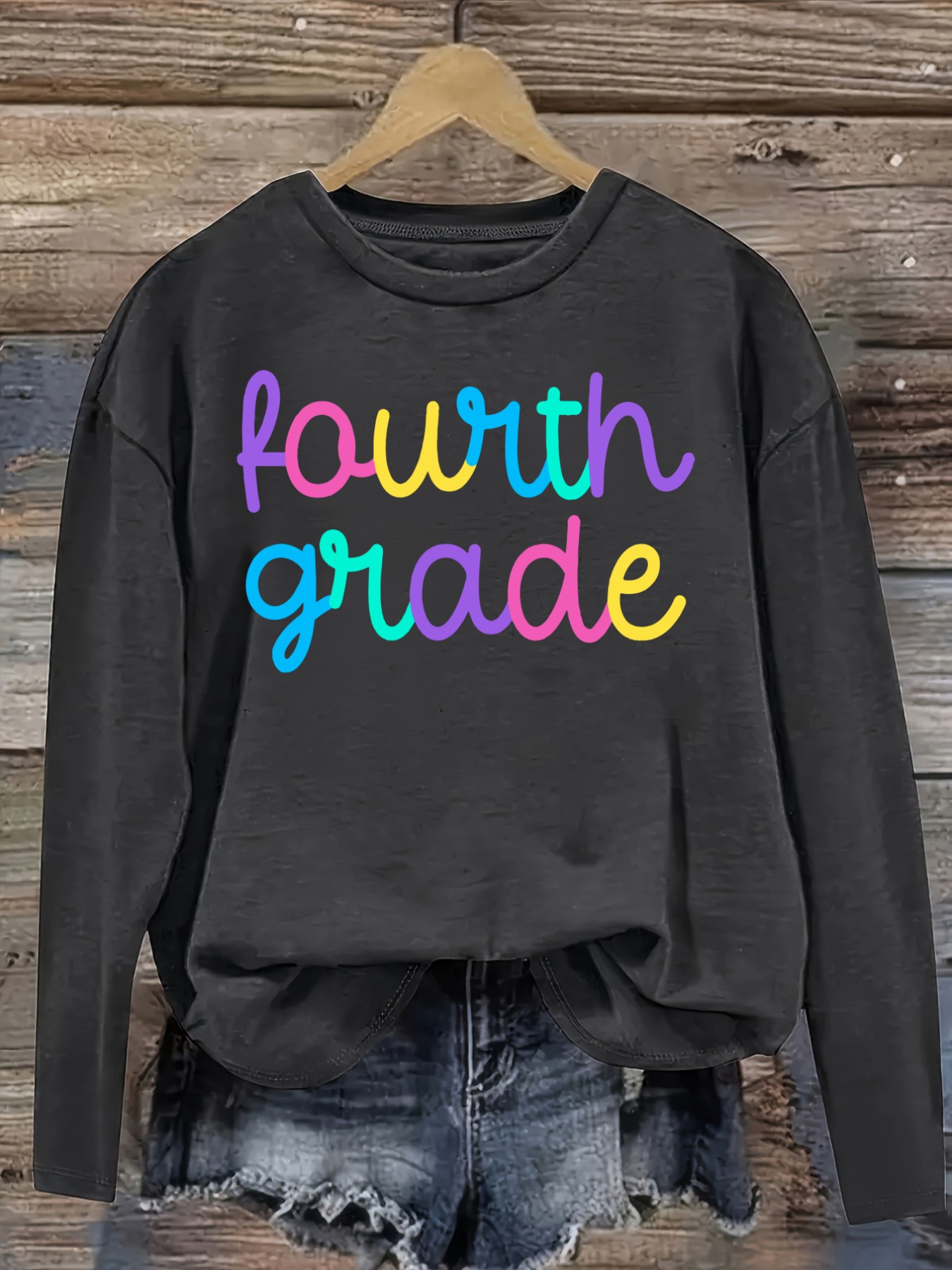 เสื้อยืดแขนยาวคอกลมลำลองสำหรับ - Winter Clothing Usa บทวิจารณ์และราคา