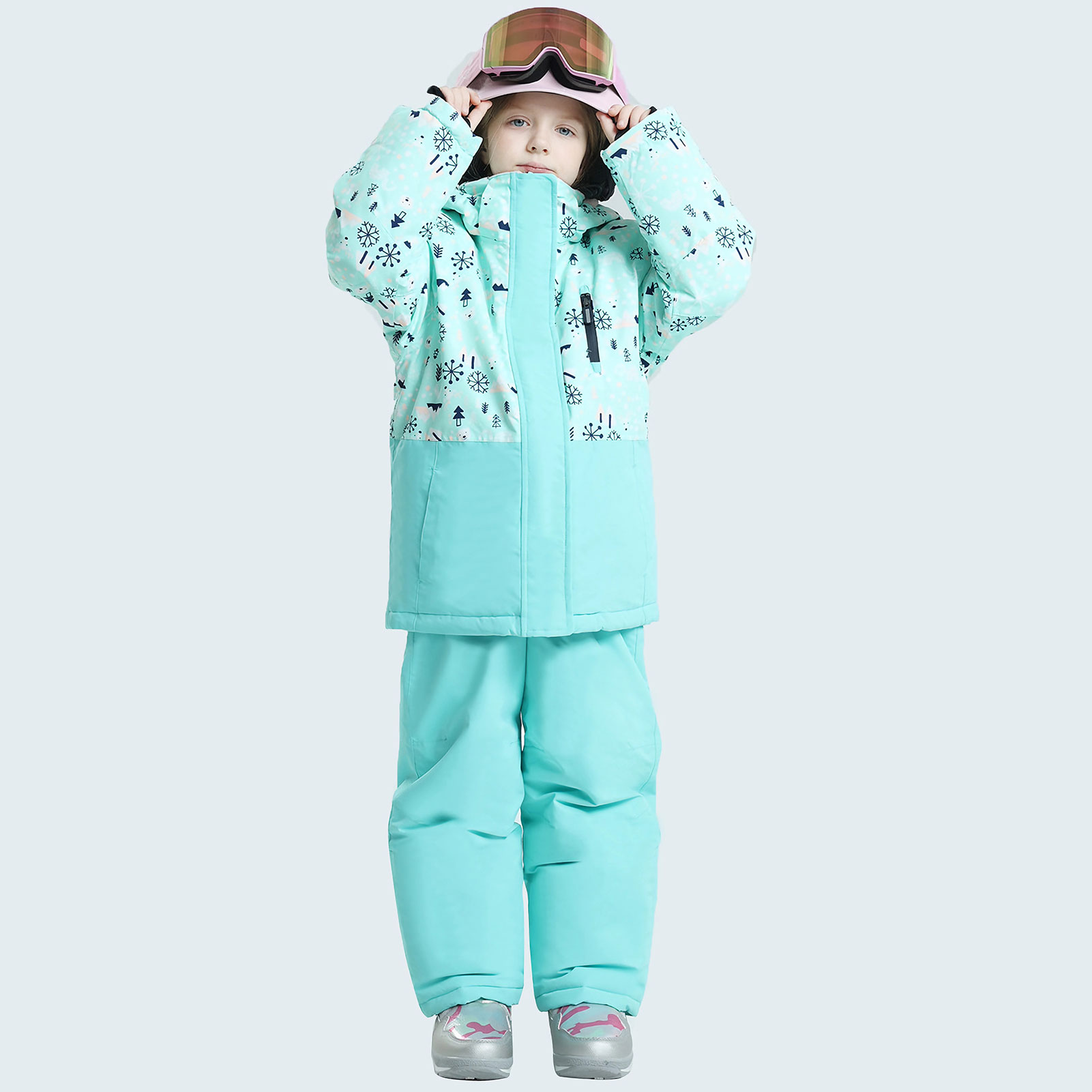 ชุดสกีเด็ก -30 องศา, ชุดสกีเด็ - Ski Pants Waterproof บทวิจารณ์และราคา
