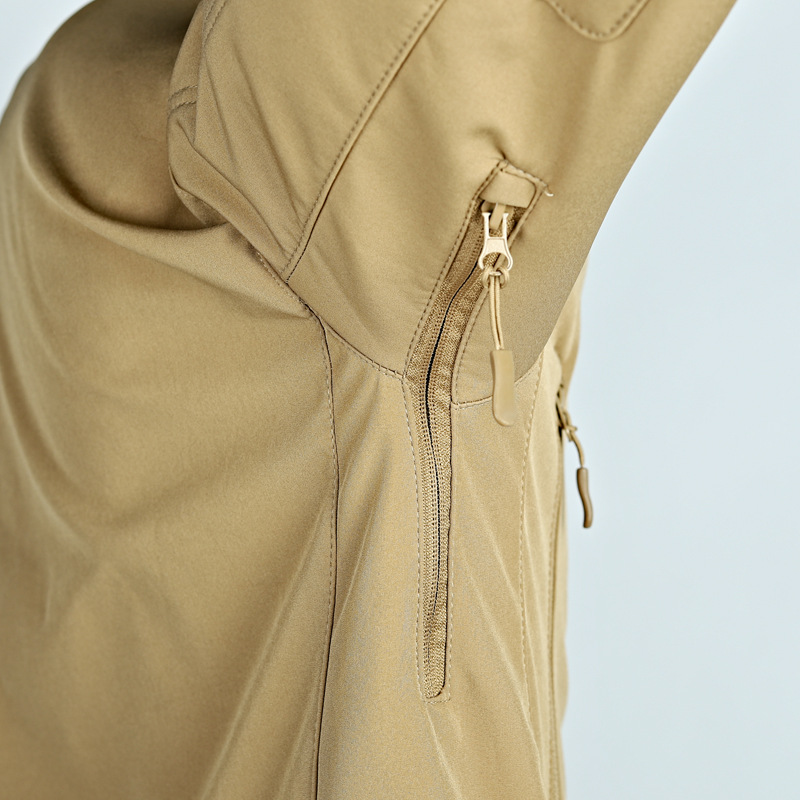 ผู้ชายฤดูหนาวฤดูใบไม้ร่วงซอฟต์ - Windproof Jacket Softshell บทวิจารณ์และราคา