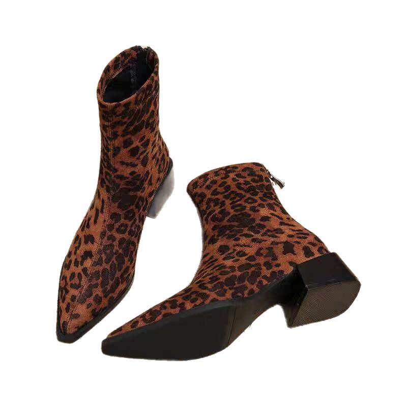 รองเท้าบูทส้นเตี้ยผู้หญิงสไตล์ - Winter Clothing Ladies บทวิจารณ์และราคา