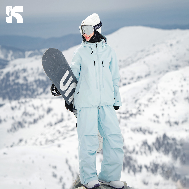 KUFUN สกีชุดกันน้ําหนาสโนว์บอร - Ski Pants Waterproof บทวิจารณ์และราคา