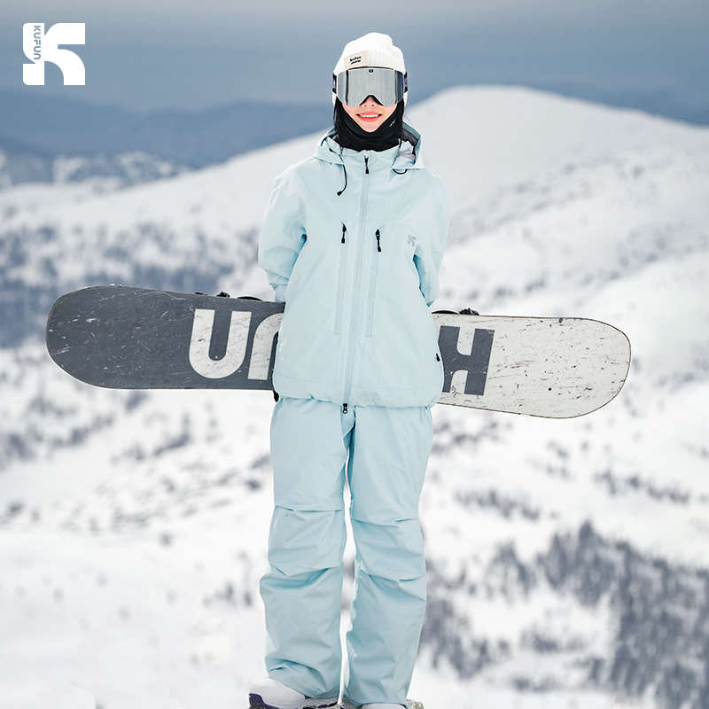KUFUN สกีชุดกันน้ําหนาสโนว์บอร - Ski Pants Waterproof บทวิจารณ์และราคา