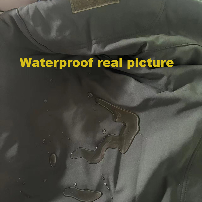 ผู้ชายฤดูหนาวฤดูใบไม้ร่วง WARM - Windproof Jacket Softshell บทวิจารณ์และราคา