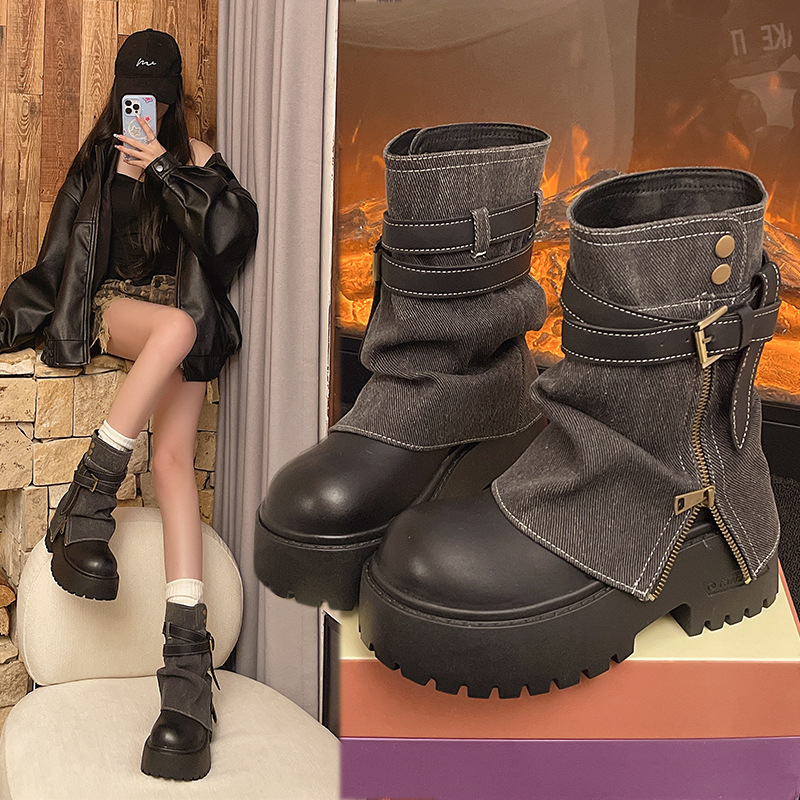 รองเท้าบูทหุ้มข้อสำหรับผู้หญิง - Winter Clothing Ladies บทวิจารณ์และราคา