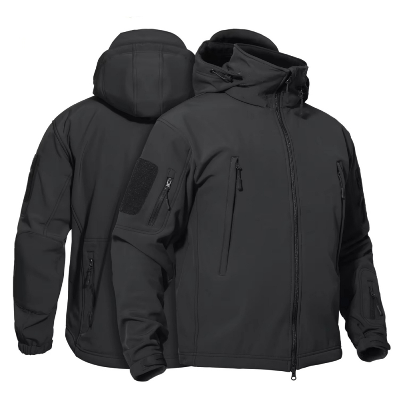 เสื้อแจ็คเก็ตซอฟต์เชลล์ผ้าฟลีซ - Windproof Jacket Softshell บทวิจารณ์และราคา