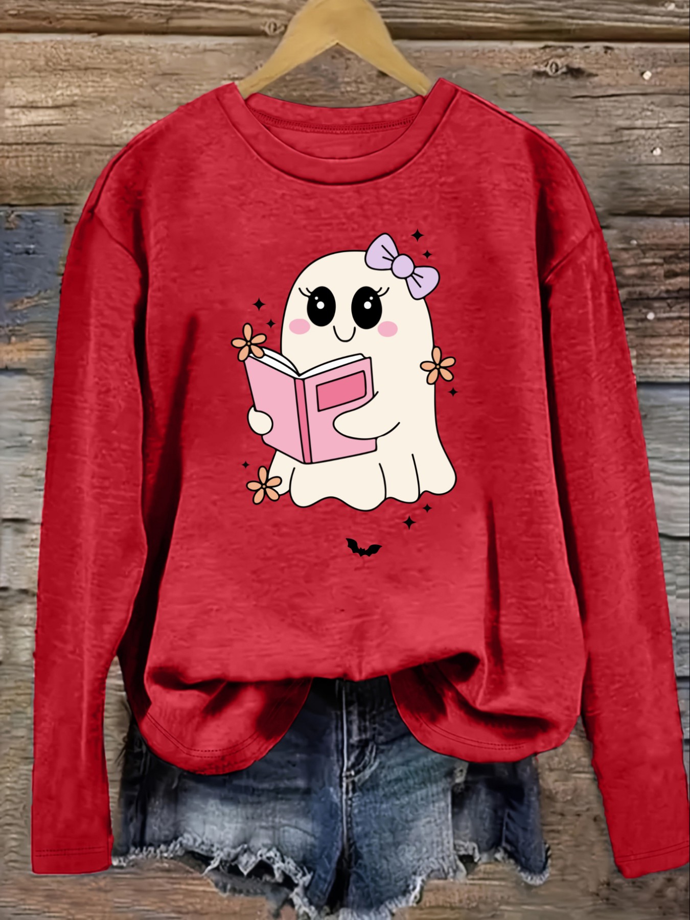 เสื้อยืดแขนยาวคอกลมลำลองสำหรับ - Winter Clothing Usa บทวิจารณ์และราคา