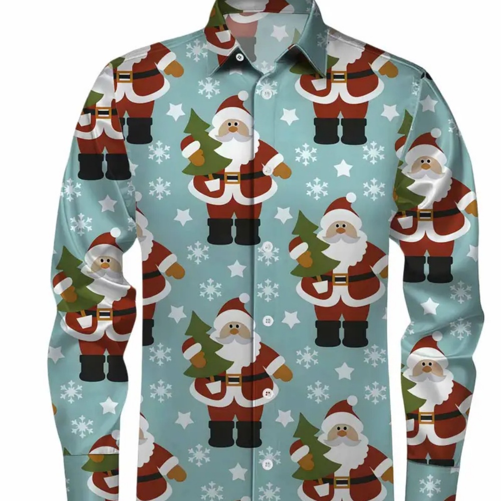 เสื้อเชิ้ตแขนยาวพิมพ์ลายคริสต์ - Winter Clothing Ideas บทวิจารณ์และราคา
