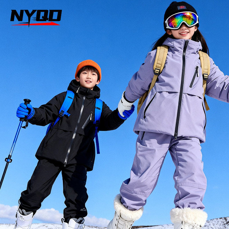 ชุดสกีเด็ก เสื้อ+กางเกง ชุดสโน - Ski Pants Waterproof บทวิจารณ์และราคา