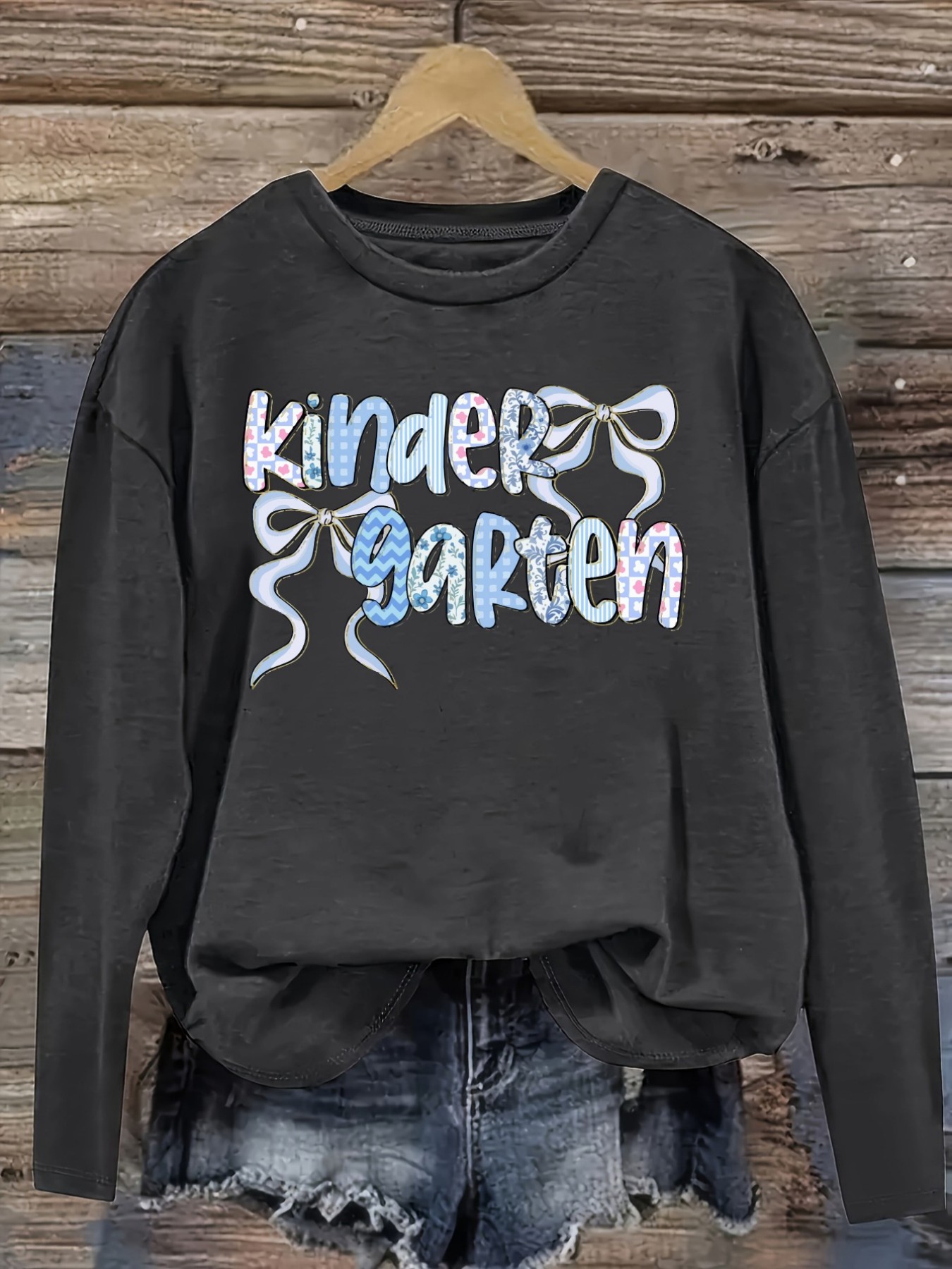 เสื้อยืดแขนยาวคอกลมลำลองสำหรับ - Winter Clothing Usa บทวิจารณ์และราคา
