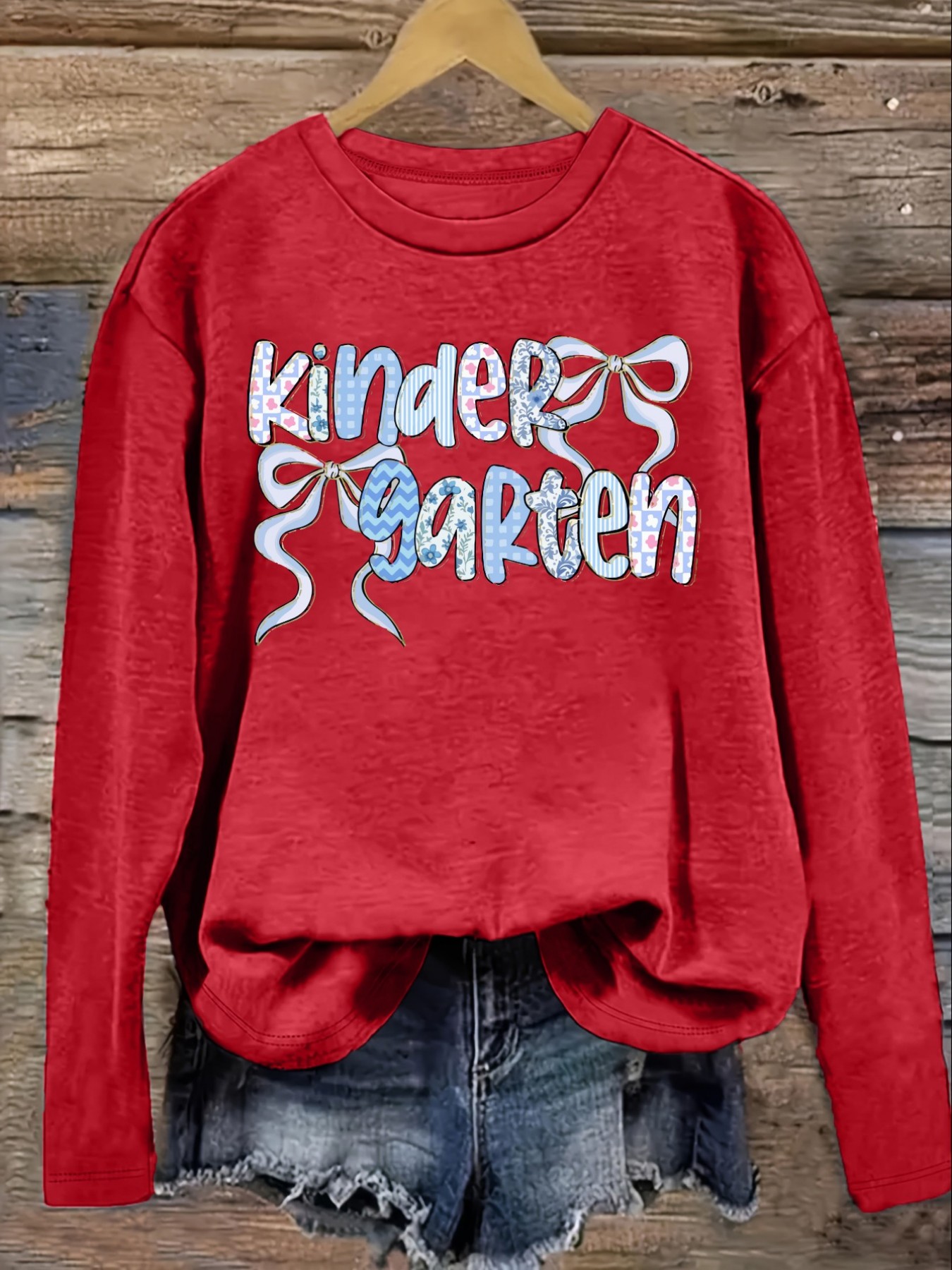 เสื้อยืดแขนยาวคอกลมลำลองสำหรับ - Winter Clothing Usa บทวิจารณ์และราคา