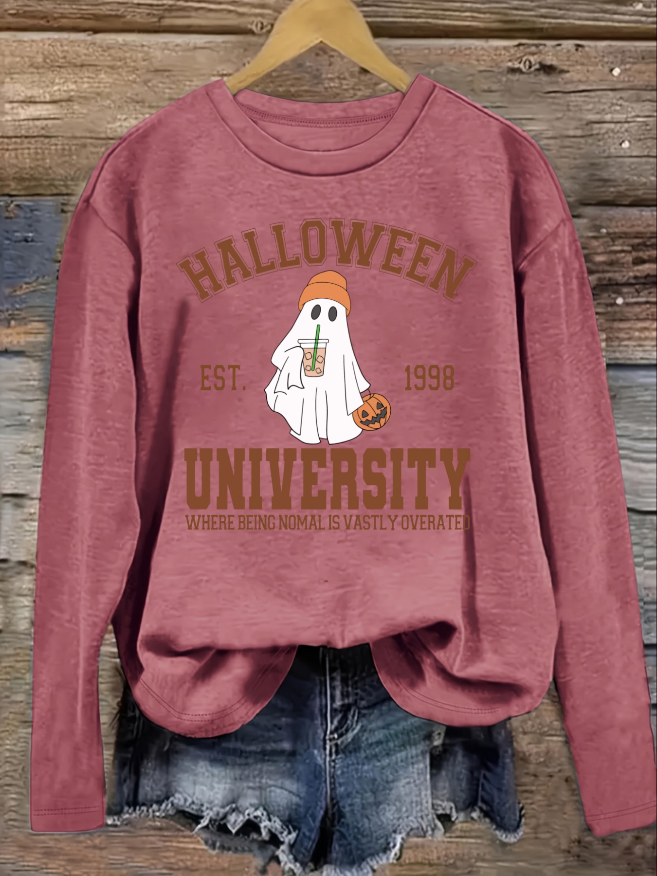 เสื้อยืดแขนยาวคอกลมลำลองสำหรับ - Winter Clothing Usa บทวิจารณ์และราคา