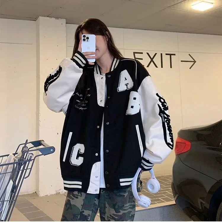 Y2k Lamb Wool Bomber Jacketหญิ - Winter Clothing H&M บทวิจารณ์และราคา