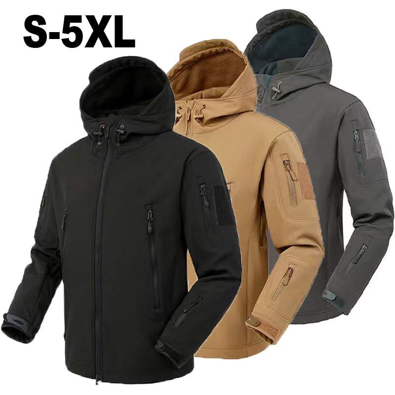เสื้อแจ็คเก็ตผู้ชายแบบซอฟต์เชล - Windproof Jacket Softshell บทวิจารณ์และราคา