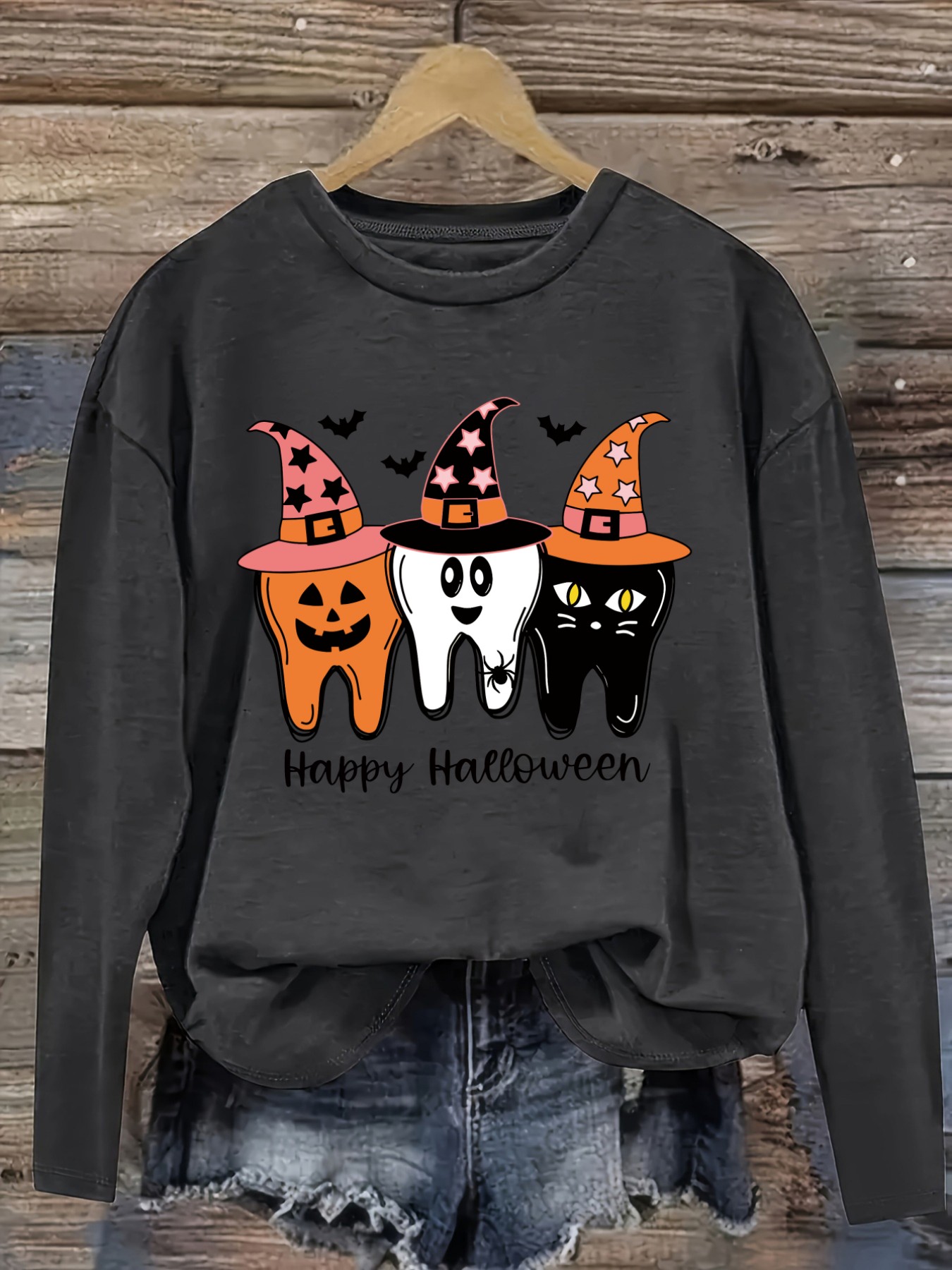 เสื้อยืดแขนยาวคอกลมลำลองสำหรับ - Winter Clothing Usa บทวิจารณ์และราคา