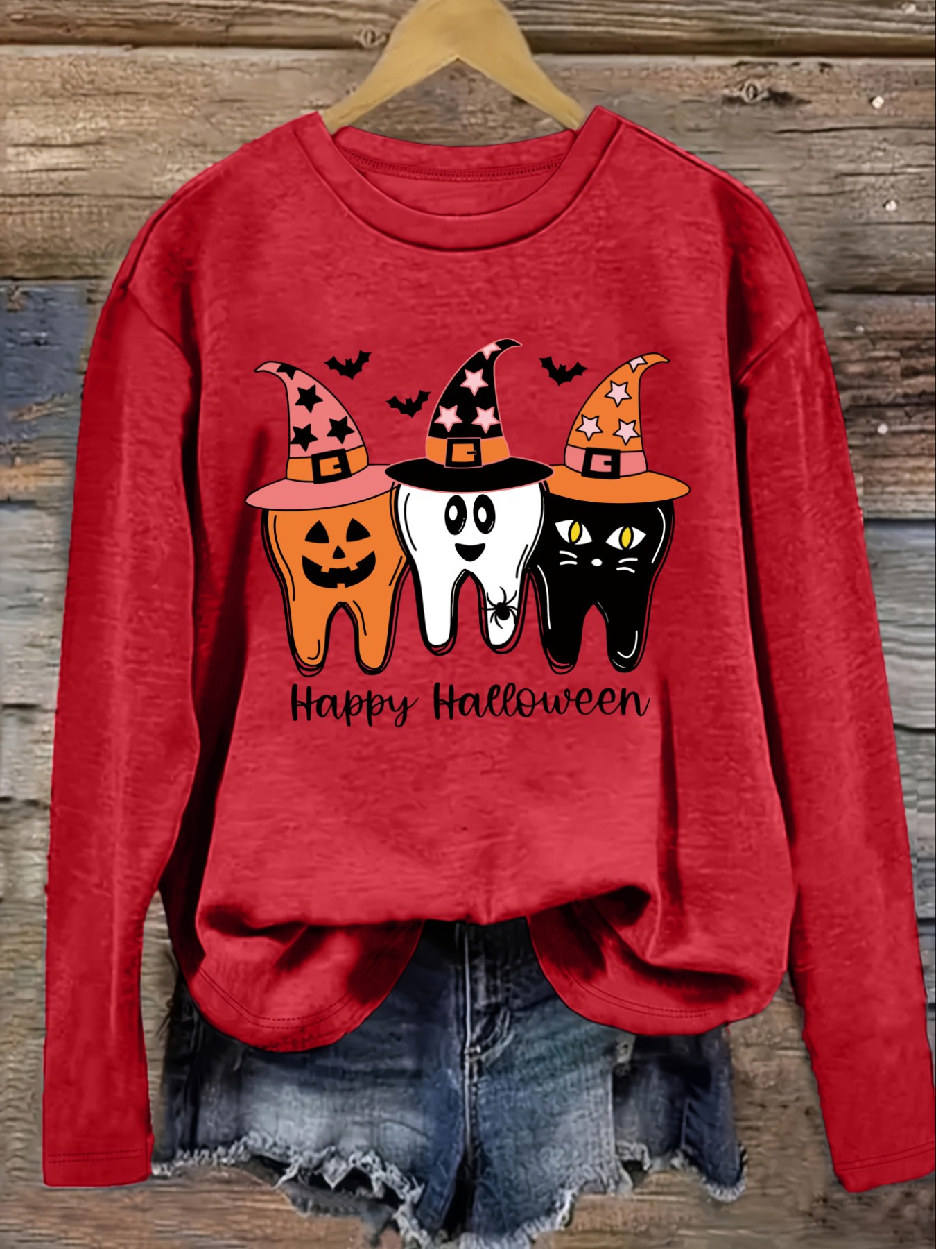 เสื้อยืดแขนยาวคอกลมลำลองสำหรับ - Winter Clothing Usa บทวิจารณ์และราคา