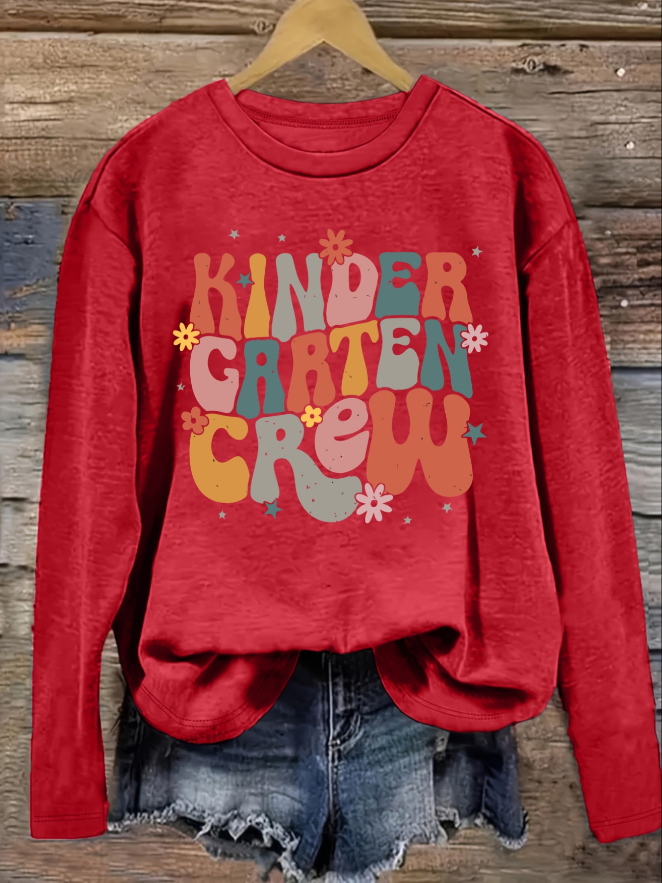 เสื้อยืดแขนยาวคอกลมลำลองสำหรับ - Winter Clothing Usa บทวิจารณ์และราคา